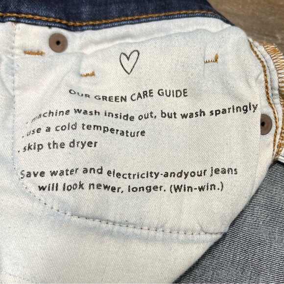 LOFT Sustainable Style Skinny Stretchy Dark Denim Jeans, Woman’s size 4 - Picture 9 of 15